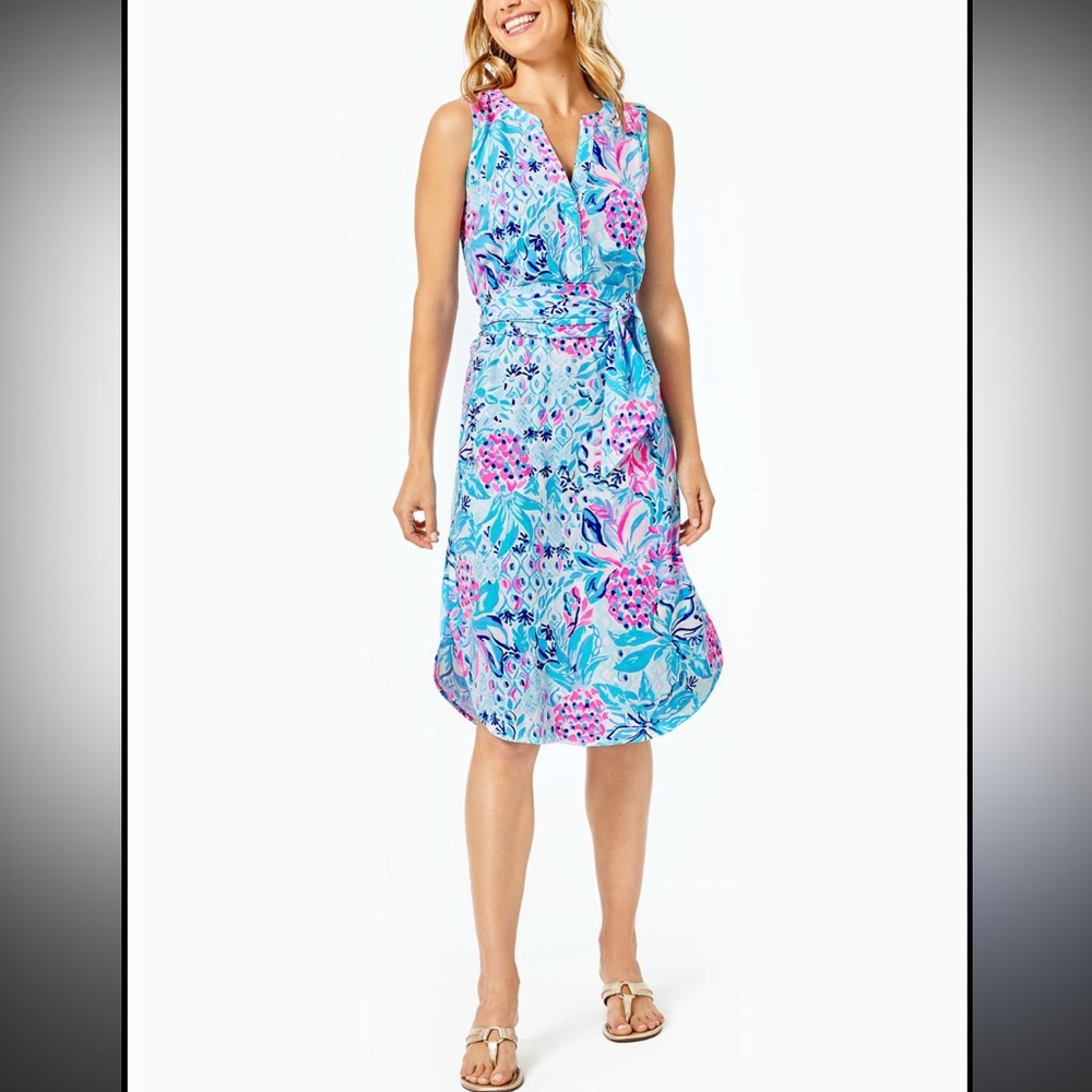 Lilly Pulitzer Niala Midi Dress in Party Princess